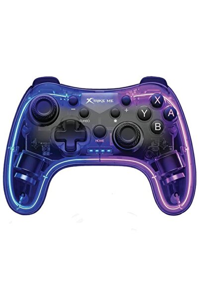 XTRIKE ME Controler wireless Bluetooth GP-52 pentru PC, Steam, Android, iOS ș...