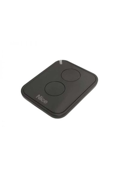 OEM Telecomanda Automatizare Poarta si Usa de Garaj Nice FLO2RE, 2 Butoane, Negru, 433.92 MHz