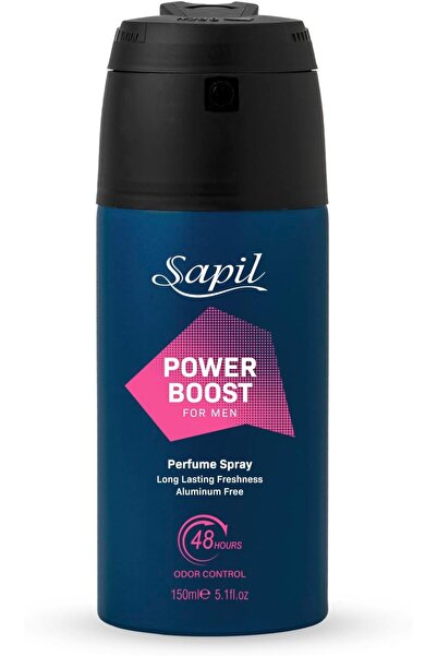 sapil Power Boost Deodorant for Men 150ml – Energizing & Long Lasting Body Spray