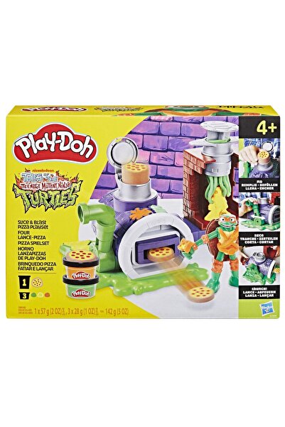 Hasbro PLAY DOH POVESTIRI CU TESTOASE NINJA ADOLESCENTE MUTANTE SET PIZZA TAI...