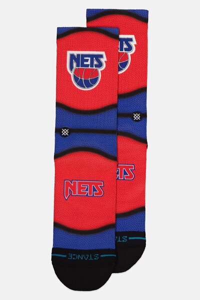 Stance x NBA Men 1 Pair Embroidered Logo Mid Cushion Socks, Multicolor