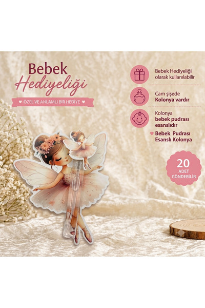 Melek Figürlü Bebek Hediyeliği