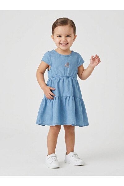 Willow & Whistle Toddlers Girl 2 Pcs Floral Print Dresses, Multicolor