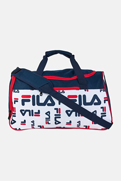 FILA Men Brand Logo Duffle Bag, Multicolor