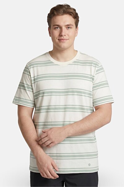 Stance Men Crew Neck Short Sleeve Stripe T-Shirt, Multicolor