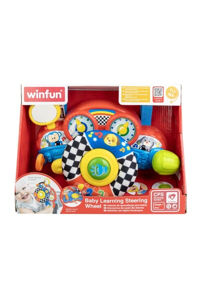 WINFUN VOLAN MUZICAL PENTRU BEBELUSI