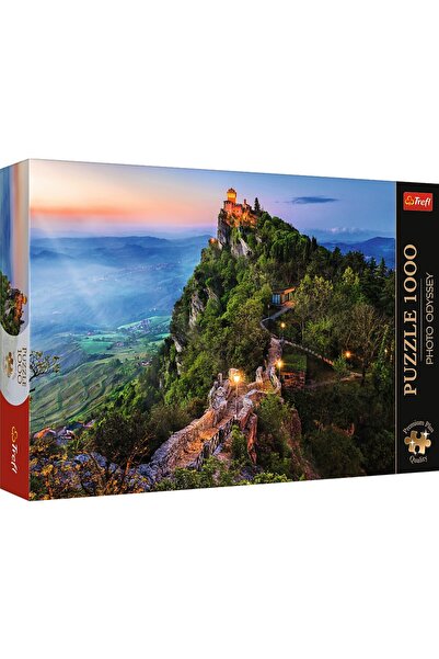 Trefl PUZZLE 1000 PREMIUM PLUS PHOTO ODYSSEY TURNUL CESTA SAN MARINO