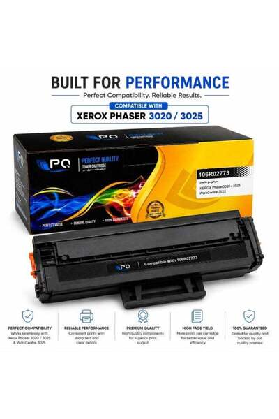PQ PERFECT QUALITY خرطوشة حبر 3020 / 3025 سوداء متوافقة مع طابعات زيروكس فيزر...