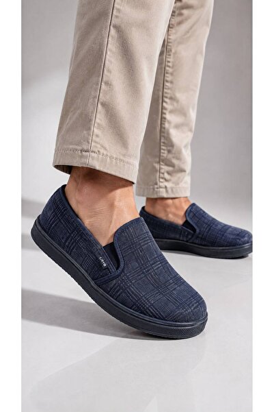 crybrands Cryb + Men's + Black + Navy Blue + Checkered + Linen + Slip on + Ca...