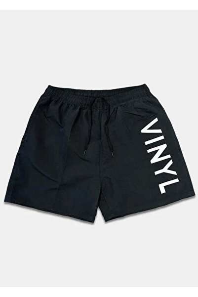 VINYL ART CLOTHING Ανδρικό μαγιό - 00965-01 - μίντι μποξεράκι μαγιό με λογότυ...