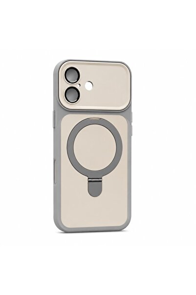 bestdijital iPhone 17 Uyumlu MagSafe Destekli Katlanabilir Standlı Kamera Kor...