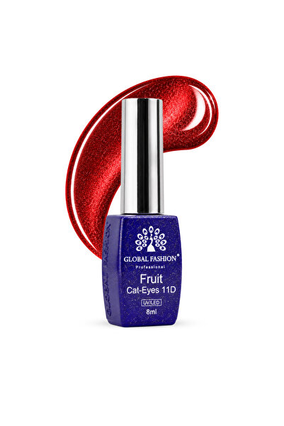 GLOBAL FASHION Professional Fruit Cat eyes 11D Magnetic Gel Polish 8ml