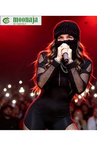 moonaja Balaklava Termal Kar Maskesi - Hip Hop Rapçi Maske, Motorcu Beresi, L...