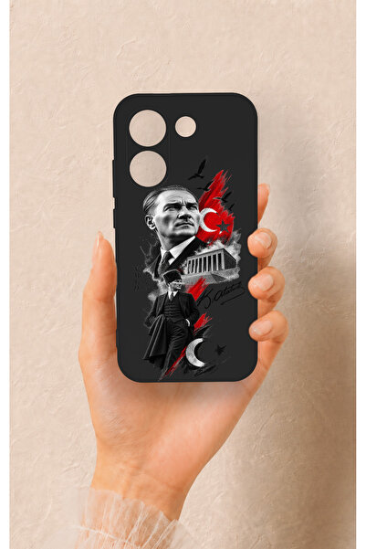 Vip Case Poco X8 Pro Uyumlu Atatürk Anıtkabir Desenli Silikon Kılıf