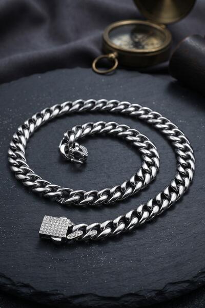Prestige Stainless Steel Gourmet Model Necklace Chain 10mm 902942