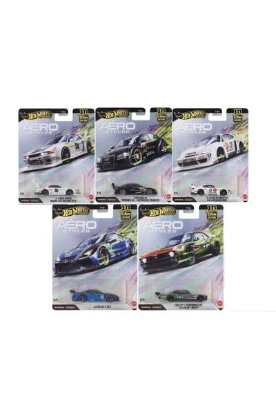 HOT WHEELS Premium - Aero Styles 5li Set - FPY86