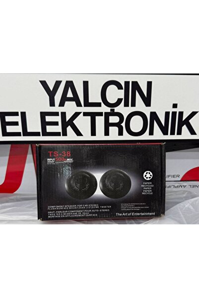YALÇIN TS-38 500 Watt Dome Twitter Twieeter 2 Adet ( 1. Sınıf Kalite) Kutu Iç...
