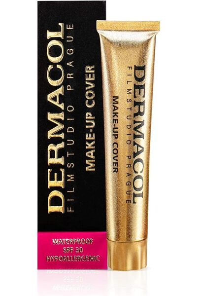 Dermacol كريم أساس ميك أب كوفر من ديرماكول رقم 209 | غطاء تاتو يدوم طويلاً لل...