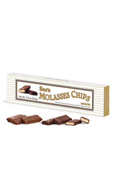 See's Candies Assorted Molasses Chips - 4 oz.