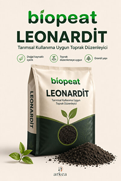 biopeat Leonardit 7 L Doğal Toprak Düzenleyici Bitki ve Saksı Toprağı İçin