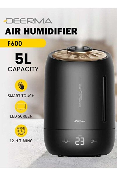 Deerma Compact High Mist Humidifier with Double Water Inlet Designed Mist Mak...