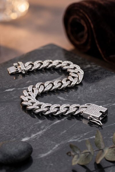 Prestige Stainless Steel Gourmet Model Bracelet 10mm 902948