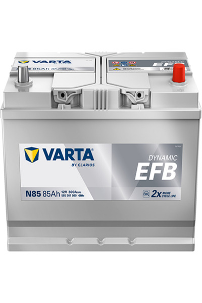 Varta N85 EFB 12V 85Ah 800A Start Stop Yüksek Kutup Akü – Yeni Seri – 2025 4....