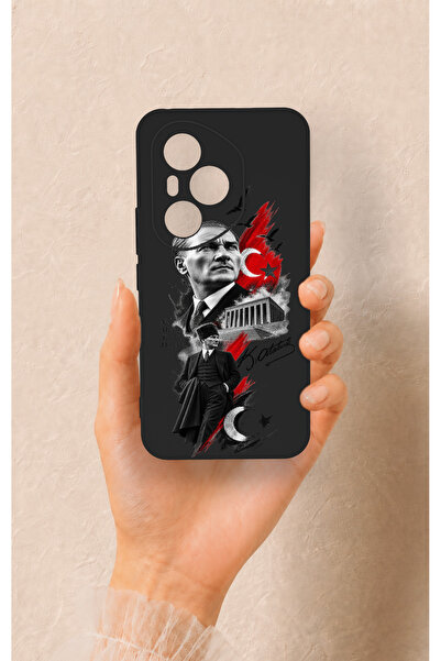 Vip Case Honor 400 Pro Uyumlu Atatürk Anıtkabir Desenli Silikon Kılıf