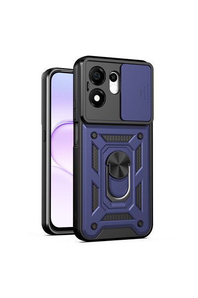 Techsuit Θήκη για Honor 600 Smart, Σειρά CamShield, αντικραδασμική, μπλε