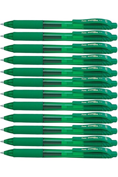 Pentel Bentel Retractable Gel Pen Anrge X Rollerball Bl107C, Blue Ink, Size M...