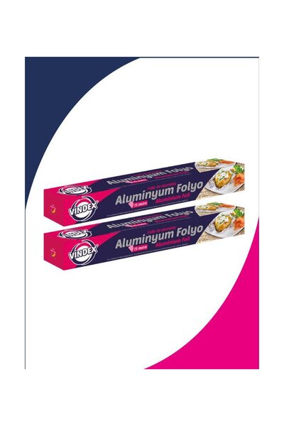Vindex Mutfak Tipi Alüminyum Folyo - 15mt ( 1 Rulo )