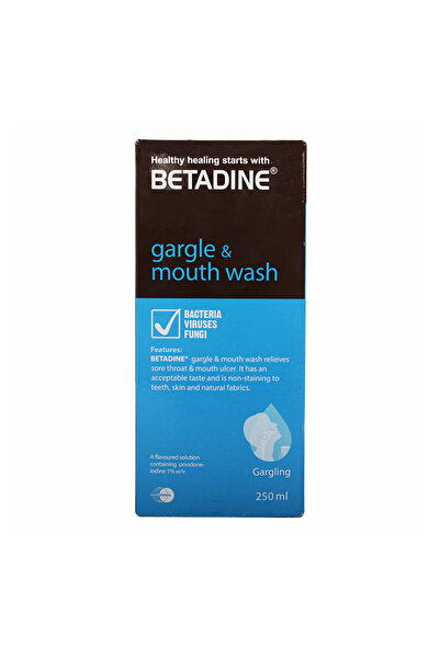 BETADINE Mouth Gargle, 250 ml