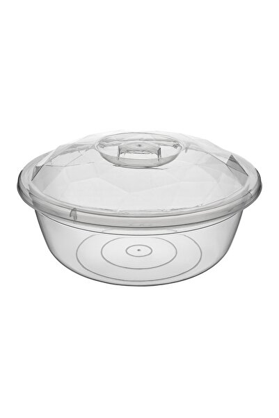 QS No. 5 Transparent Prism Dough Basin – 25 Lt