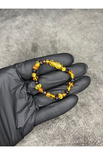 Mos Tespih Damla Amber Original Bracelet for Baby Teething