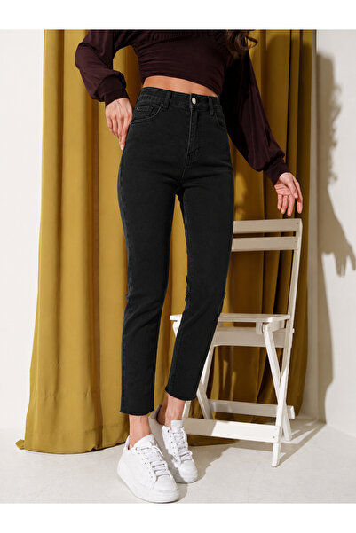 sion jeans Julia Milano Black Boyfriend Îmbrăcăminte confortabilă de zi cu zi...