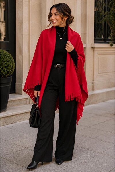 Wearflawless Women's Polar Fabric Shawl, Scarf, Winter Warm Shoulder Shawl wi...