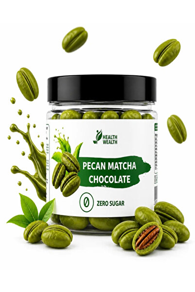 HEALTH WEALTH Pecan Dragee Matcha Normal 150G