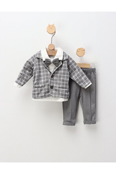 MiniKids Costumas elegant Mathias, gri