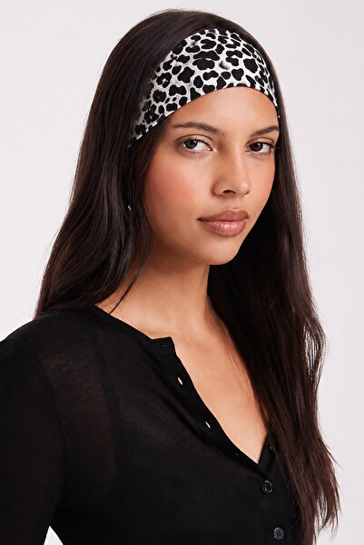New Obsessions Animal Print 8 cm Jersey Hair Band
