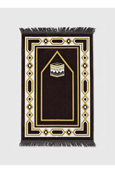 Sleep x Factory سجادة صلاة بتصميم الكعبة والمرحبة 70×115 سم - سجادة صلاة إسلا...