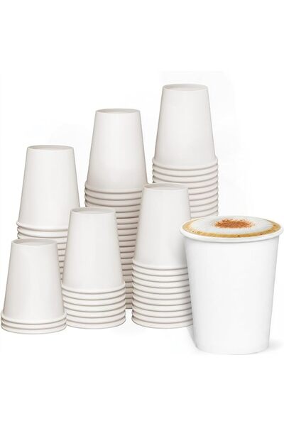 GENERAL Gusto Disposable Paper Cups Set Made from Paper and Polyethylene 12.0...