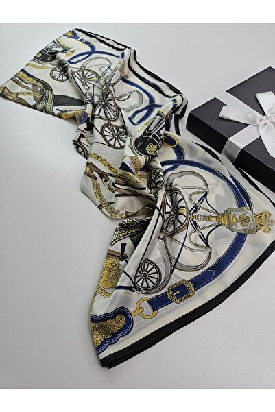 tomrisboutique Luxury Voile Silk Shawl Hijab Foulard Scarf Shawl Double Sided...
