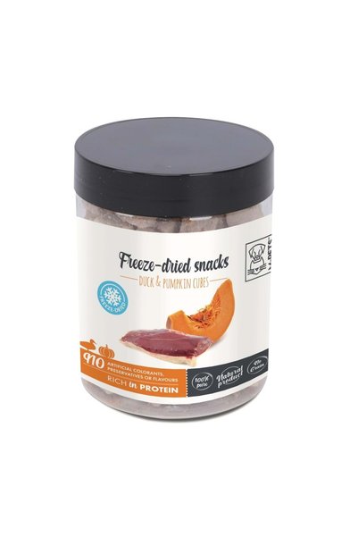 M-PETS FREEZE DRİED KURUTULMUŞ %100 ÖRDEK ve BALKABAĞI KÜPLERİ KÖPEK ÖDÜLÜ 35GR