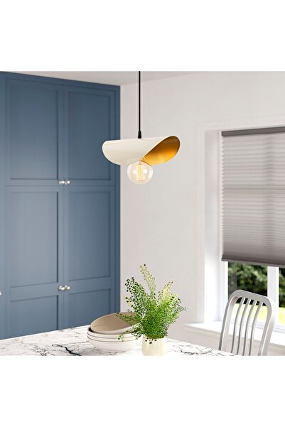 Rani Mobilya Rani Home Avize Beyaz - Altın AA-6009
