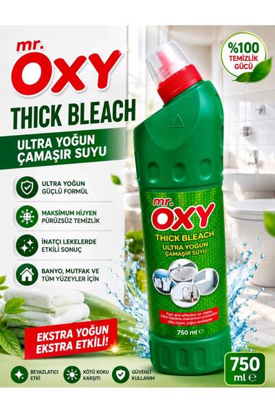 Mr.Oxy THICK BLEACH ULT.CAMASIR SUYU 750ML