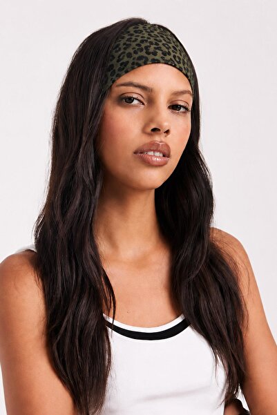 New Obsessions Animal Print 8 cm Jersey Hair Band