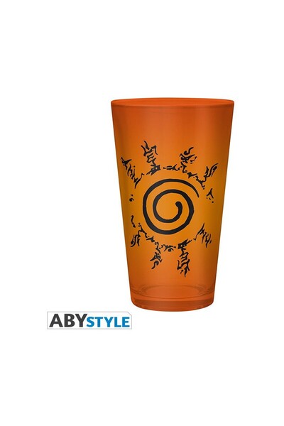 Abysse Naruto Shippuden – Konoha & Seal Symbol 400ml Large Glass (ABYVER137)