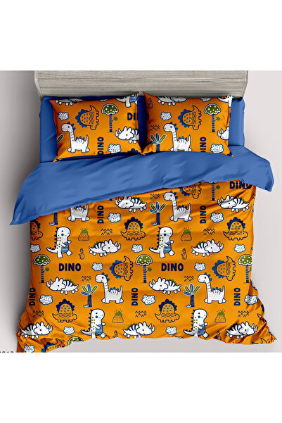 FrasinHome Lenjerie de pat single, 100% bumbac , confort , 4 piese, model din...