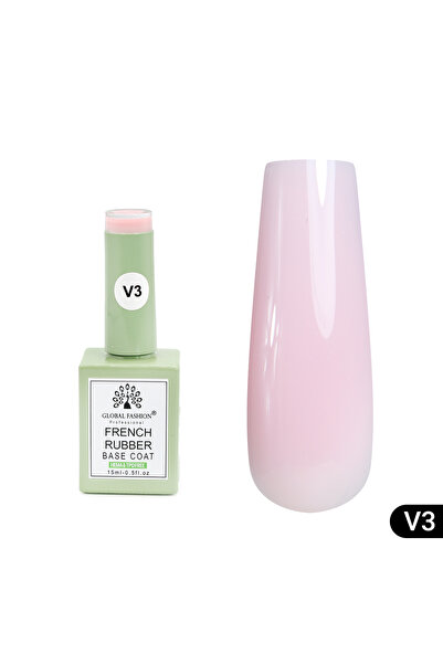 global fashion Bază French pentru unghii, 15 ml, 03 VE102