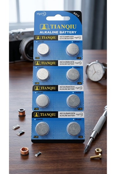 TIANQIU 2 Li Ag13 Lr44h 357a A76 Sr44sw 1.5 V Alkalin Pil